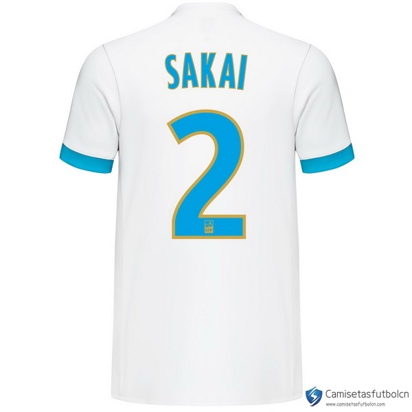 Camiseta Marsella Primera equipo Sakai 2017-18
